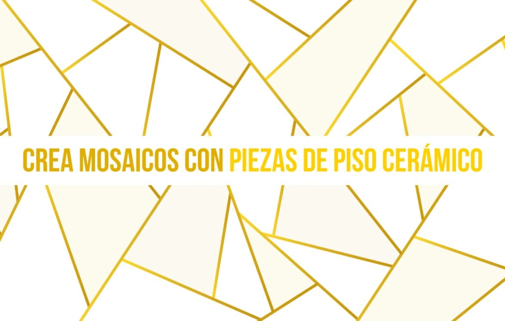 Foto de Diseña mosaicos con piezas de piso cerámico