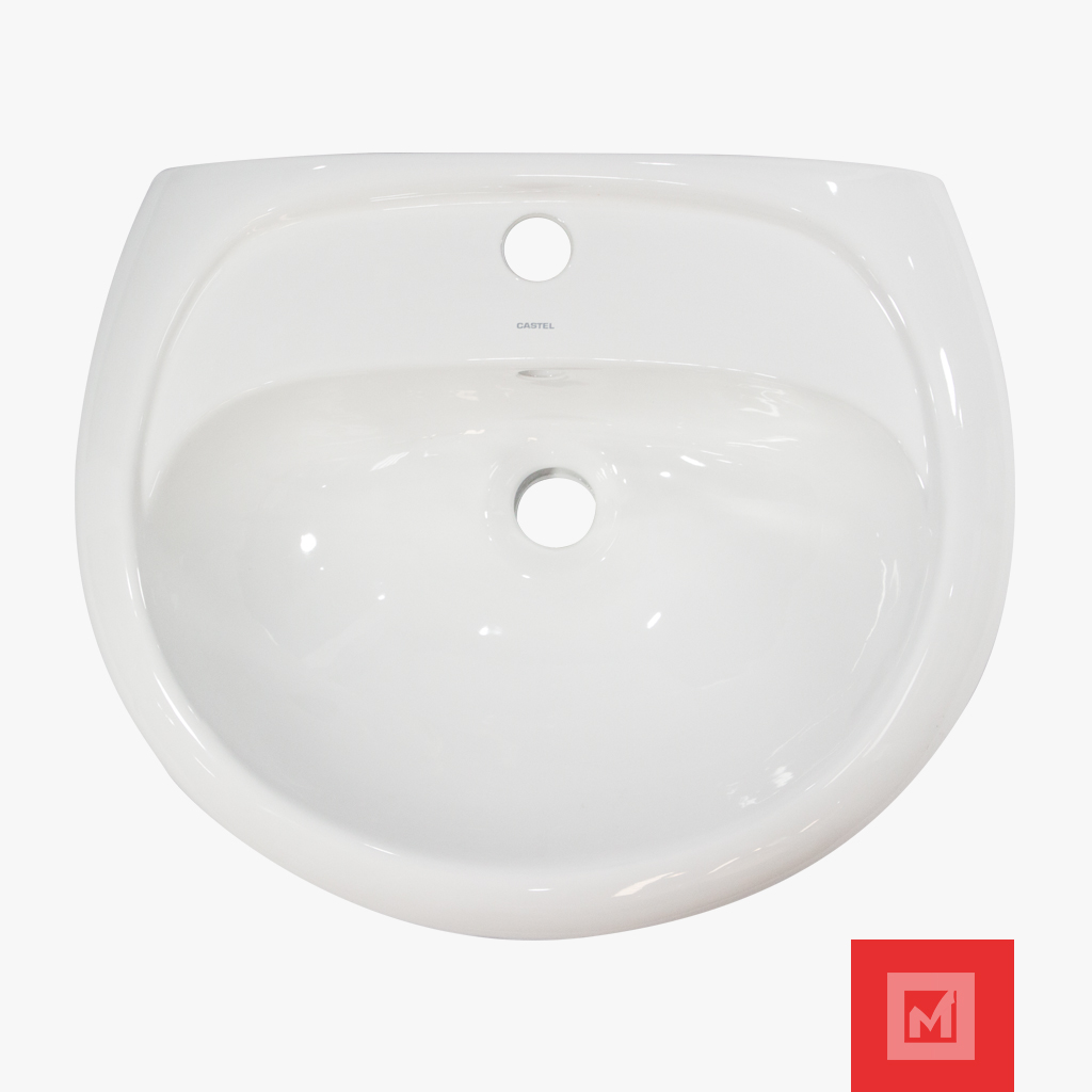 Imagen de Lavamanos Casa Blanca Con Pedestal Blanco 3