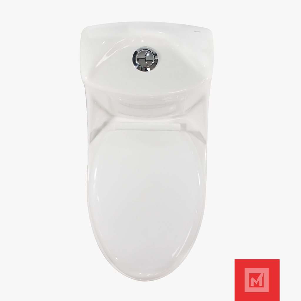 Imagen de Inodoro One Piece Zeus Blanco 2