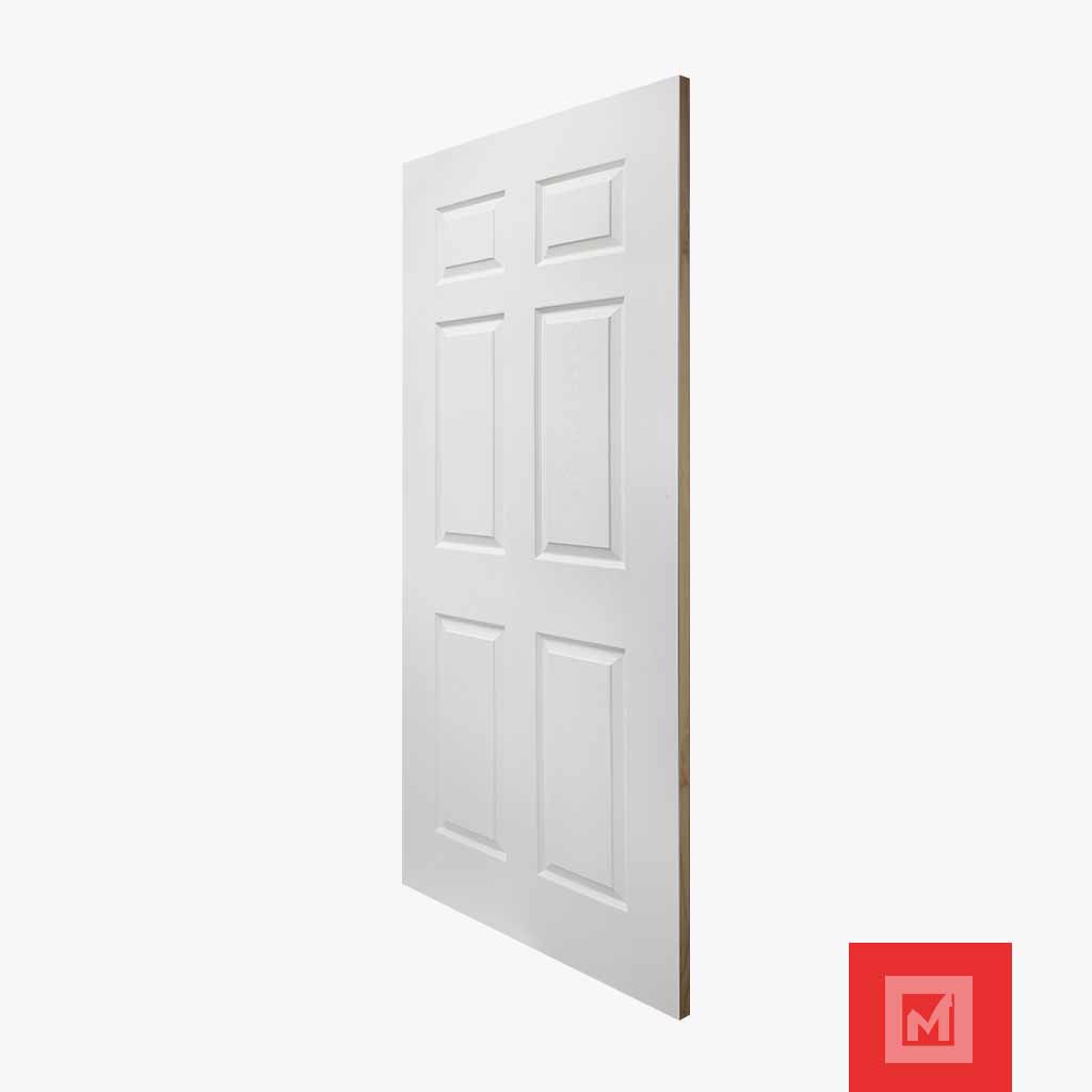 Imagen de Puerta Colonial Blanco 6 Tableros 0.95X2.07 3