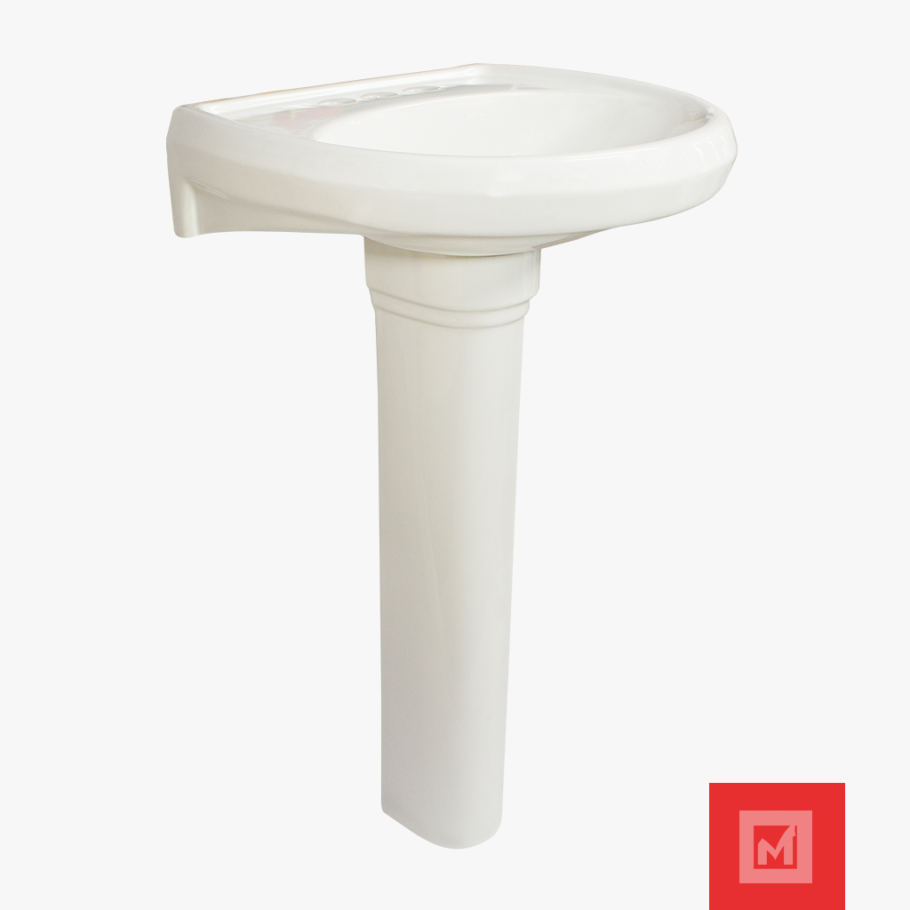 Imagen de Lavamanos con pedestal Tulipán 2