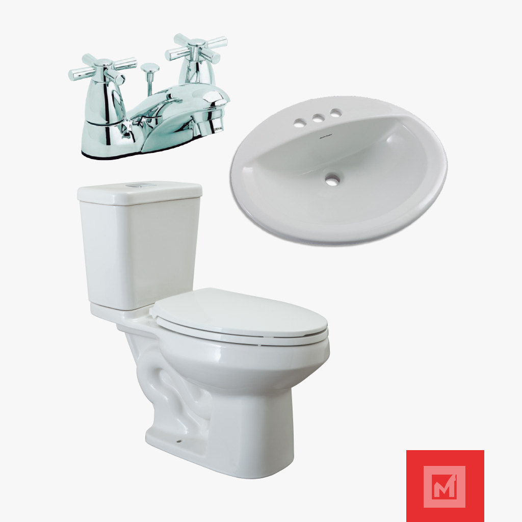 Imagen de Combo para baño Olympus dos piezas 1