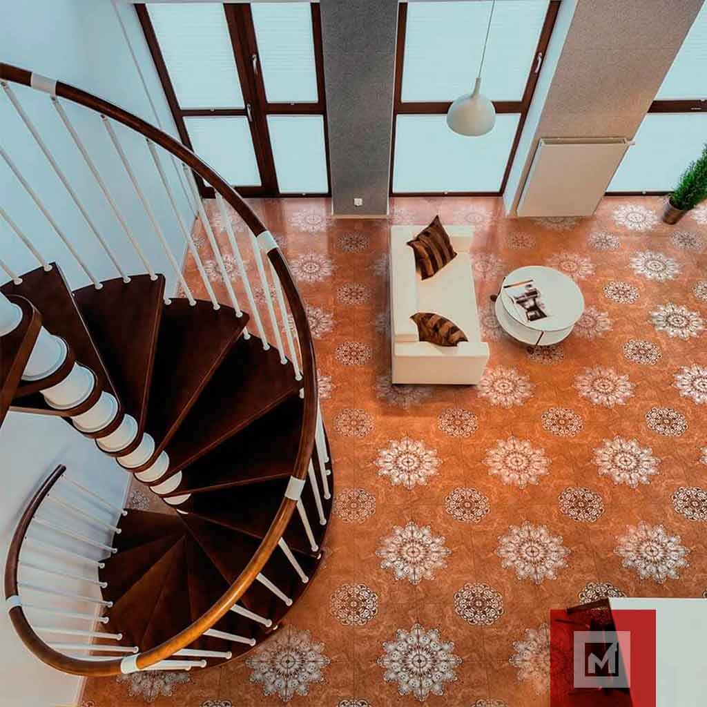 Imagen de Piso cerámico Altezza café 2