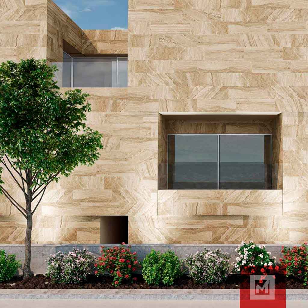 Imagen de Porcelanato Marmol Caramelo Hueso 59.3X89.3 2
