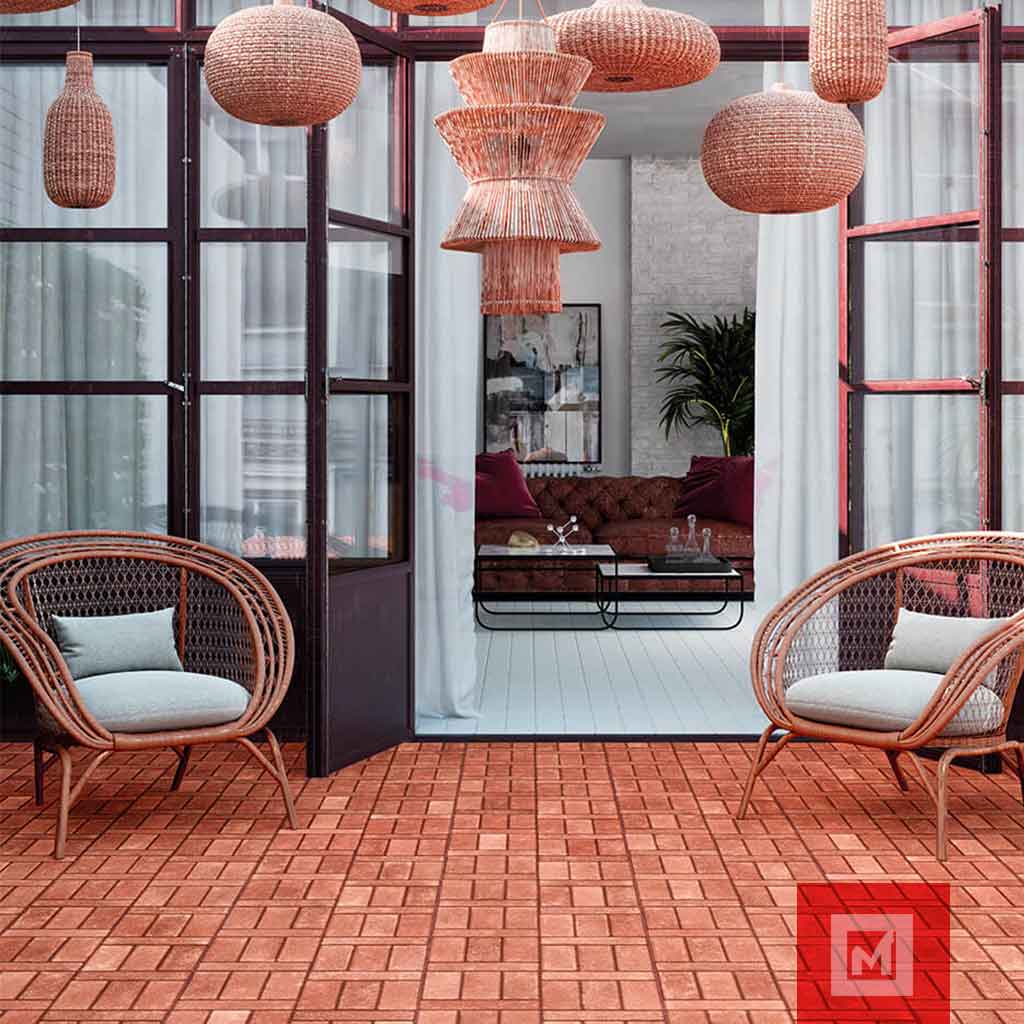 Imagen de Piso cerámico Ladrillo Adoquín Barro 3