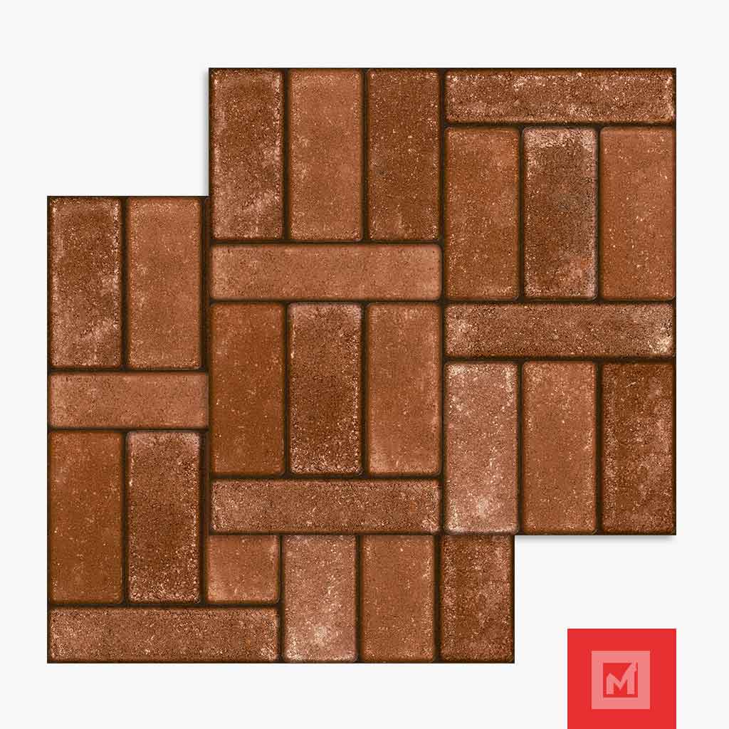 Imagen de Piso cerámico Ladrillo Adoquín Barro 2