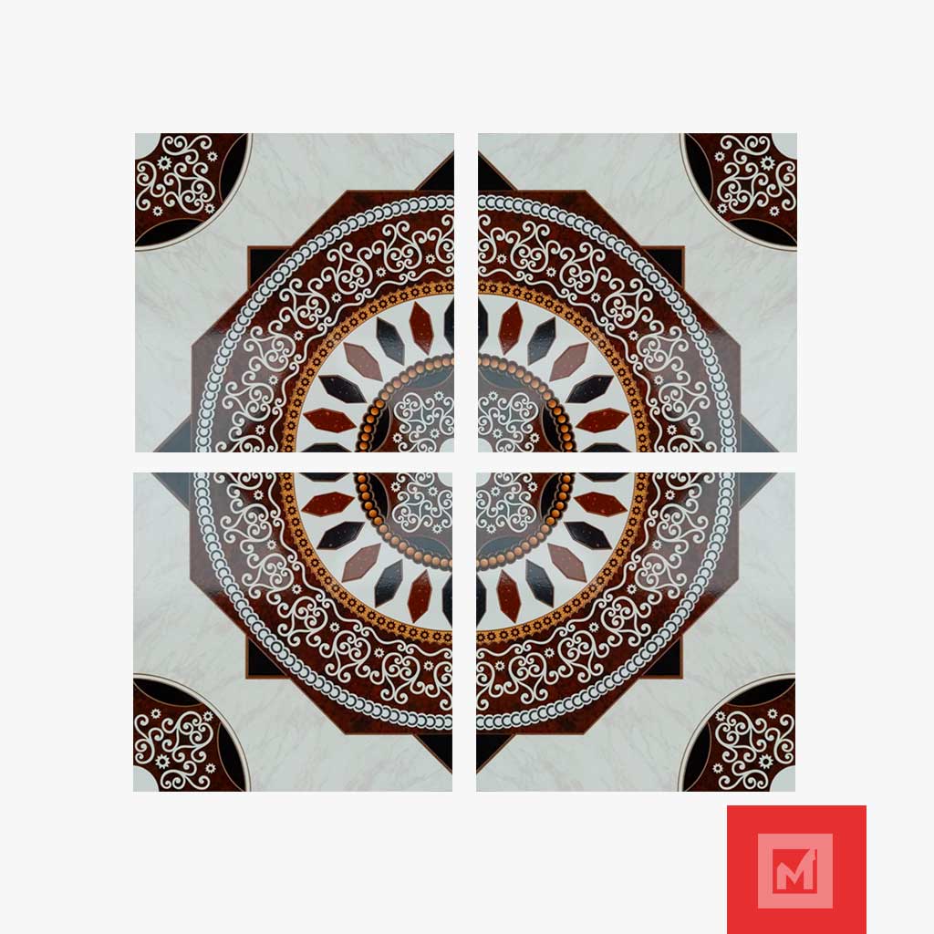 Imagen de PISO CROMA ARGELIA 39.6X39.6 BLANCO 2