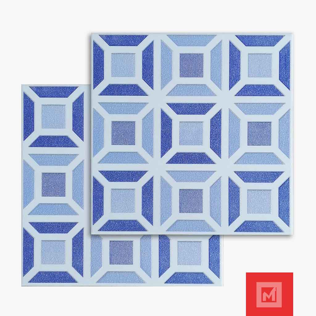 Imagen de Piso cerámico Bakir azul granillado 2