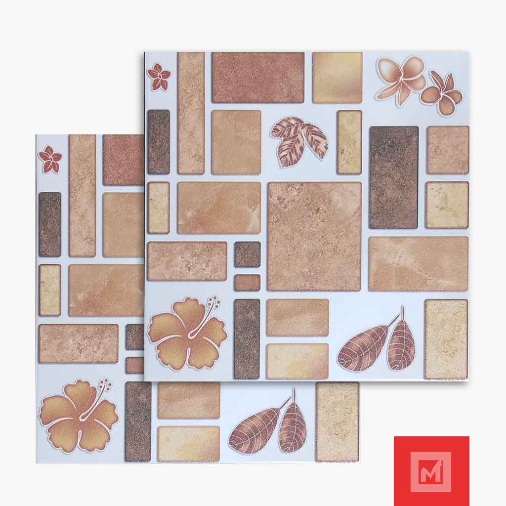 Imagen de Piso cerámico Tajo marrón granillado 2