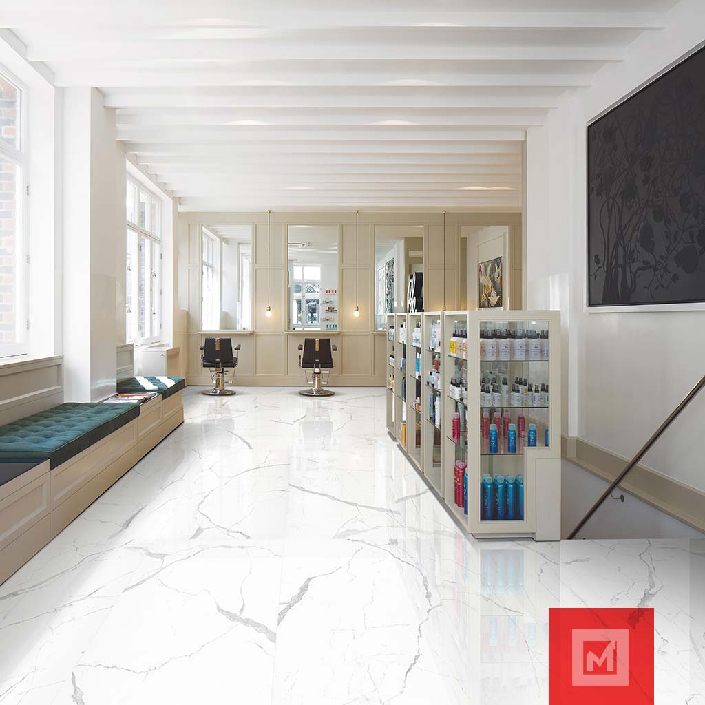 Imagen de Porcelanato Statuario Bazel 60X120 2