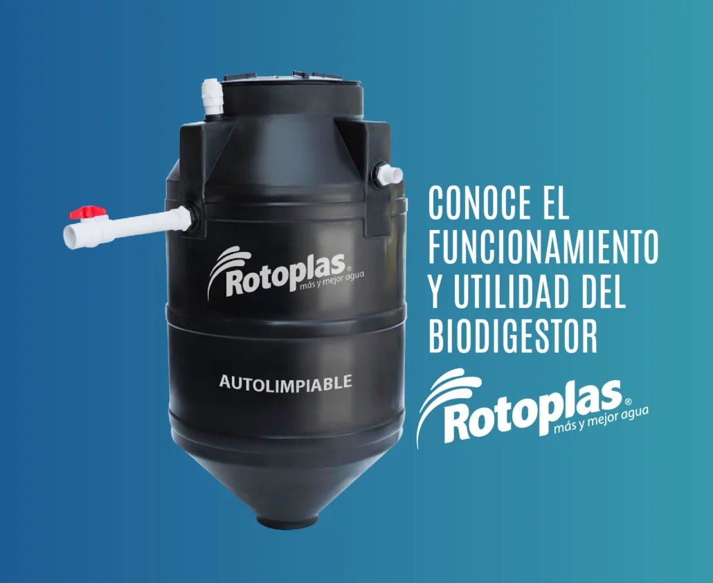 Imagen de Conoce el funcionamiento y utilidad del biodigestor Rotoplas