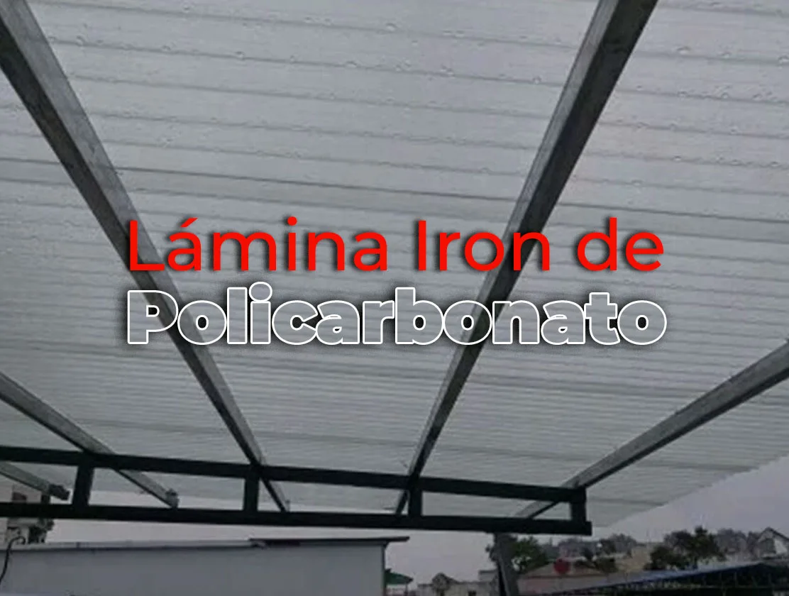 Imagen de Lámina Iron de Policarbonato transparente FIBRASOL