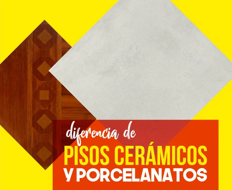 Imagen de ¿SABES LA DIFERENCIA ENTRE CERÁMICA Y PORCELANATO?