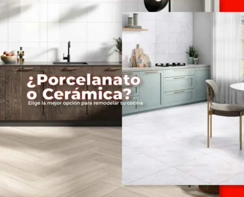 Imagen de ¿QUÉ ES MEJOR, EL PORCELANATO O CERÁMICA PARA COCINA?