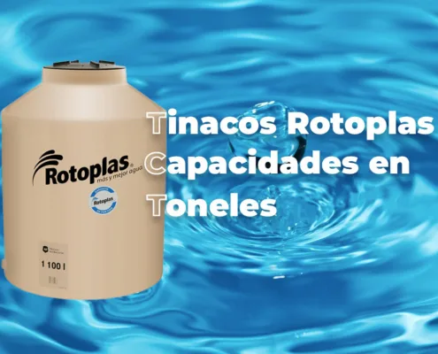 Imagen de ¿CUÁNTOS TONELES TIENE UN TINACO ROTOPLAS DE 1,100 LITROS?