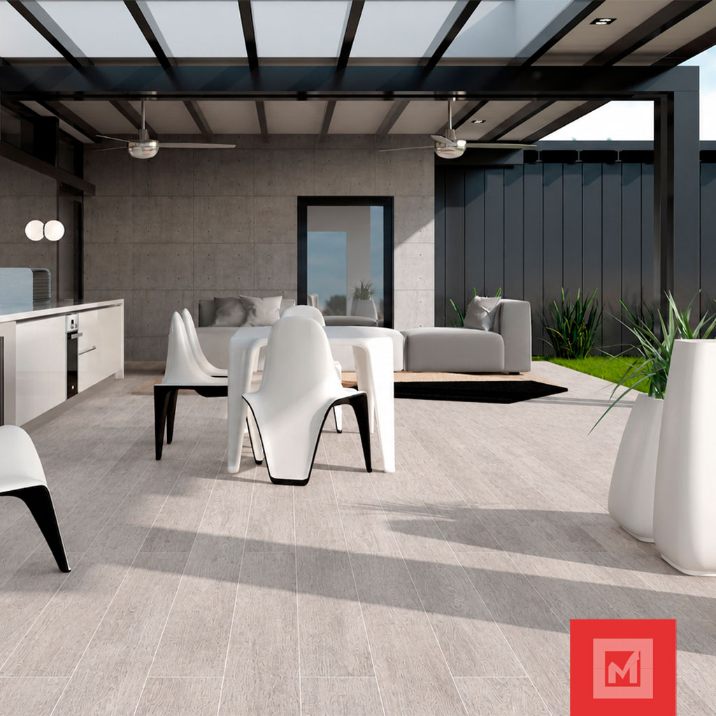 Imagen de DUELA FIRE ROYALWOOD OUT GREY ANTISLIP 19.3X119