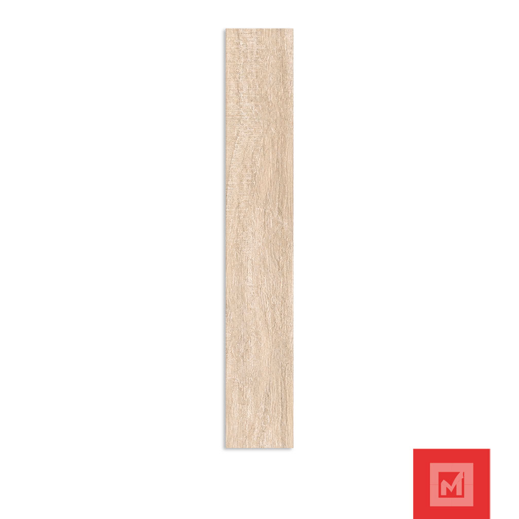 Imagen de DUELA FIRE SUNKEN IVORY GRANILLADO 19.3X119 A 2