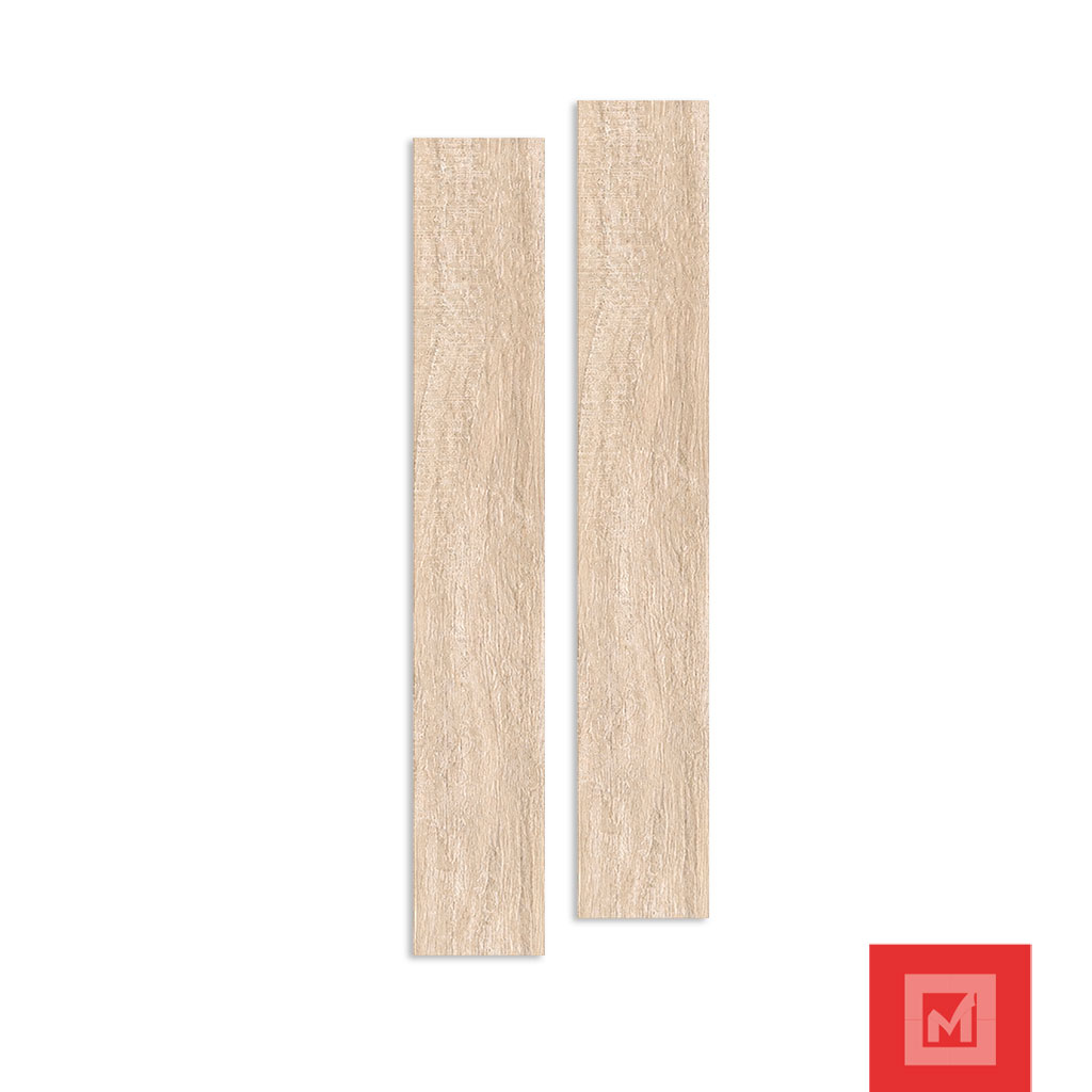 Imagen de DUELA FIRE SUNKEN IVORY GRANILLADO 19.3X119 A 3