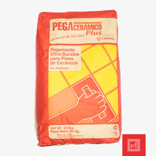 Adhesivo Pega Ceramico Lamosa 20 Kg Gris