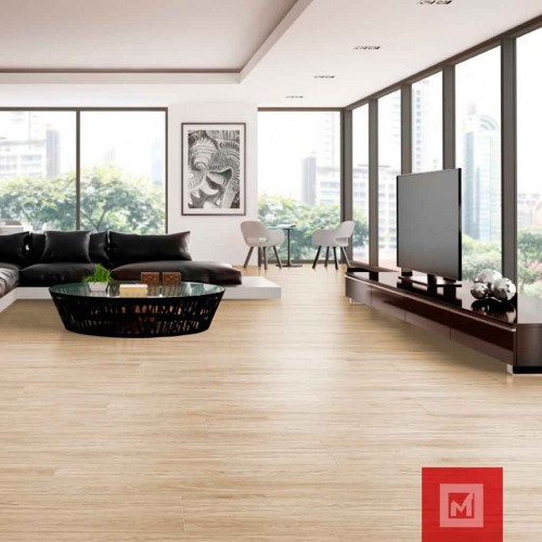 Piso Imitación Madera Kauri Pino 18X55