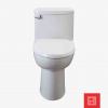 Inodoro Cadet Iii One Piece Elongado Cierre Lento Blanco