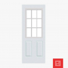 Puerta 9 Luces 0.85X2.07