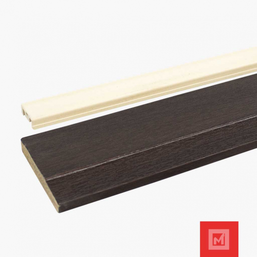 Zocalo Con Riel 2.7Mt Pvc
