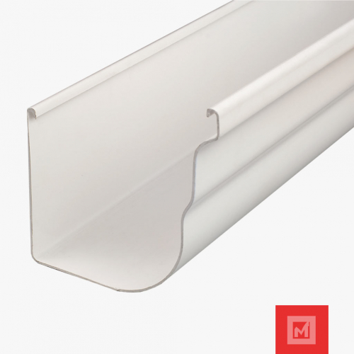 CANAL DURM CAUDAL 3MTS PVC BLANCO