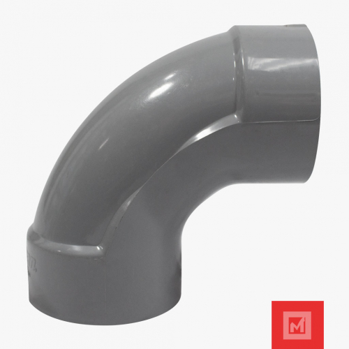 CODO DURM 90 PARA DRENAJE PARED DELG 3PLG PVC