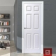 Puerta Colonial Blanco 6 Tableros 0.80X2.07