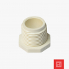 TAPON MACHO DURM AGUA POTABLE MACHO ROSCA CED. 40 1/2PLG PVC
