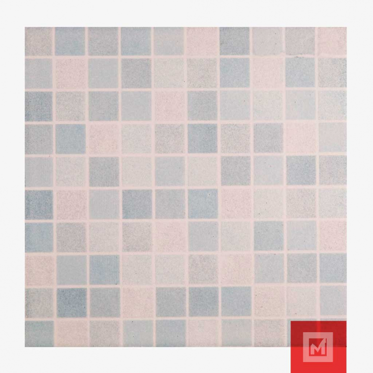 Piso Cerámico Cubic Azul 20X20