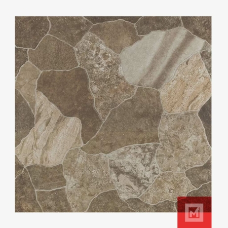 PISO CLIC AIN MARRON NP 45X45 GA