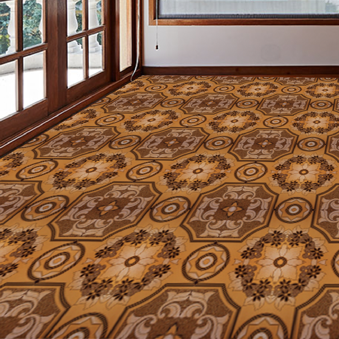 Imagen de PISO INTER PIEMONTE MARRON BRILLANTE 40X40 6021
