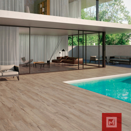 Piso Imitación Madera Wood Forest Café 20X120