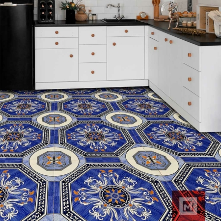 PISO SAMB ARTEAGA AZUL 43X43 GA