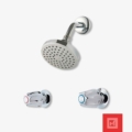 Mezcladora Para Ducha Pomo Metal Classic