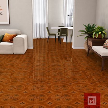 PISO MS CORDELIA FDX ROJO 44X44 GA  10 PZS
