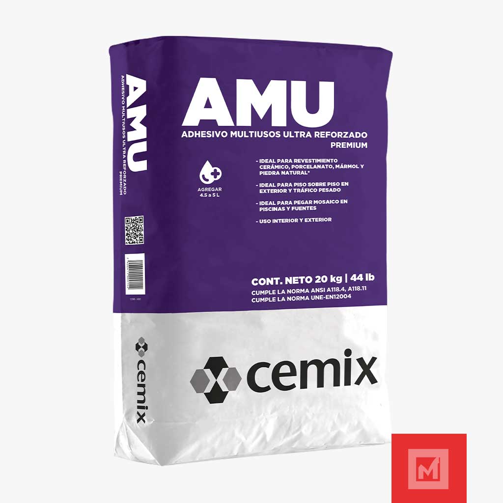 Imagen de Adhesivo Pegamix Amu Blanco 20 Kg 