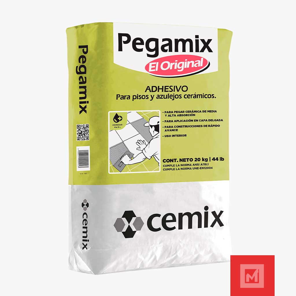 Imagen de Adhesivo Pegamix Original Gris 20Kg