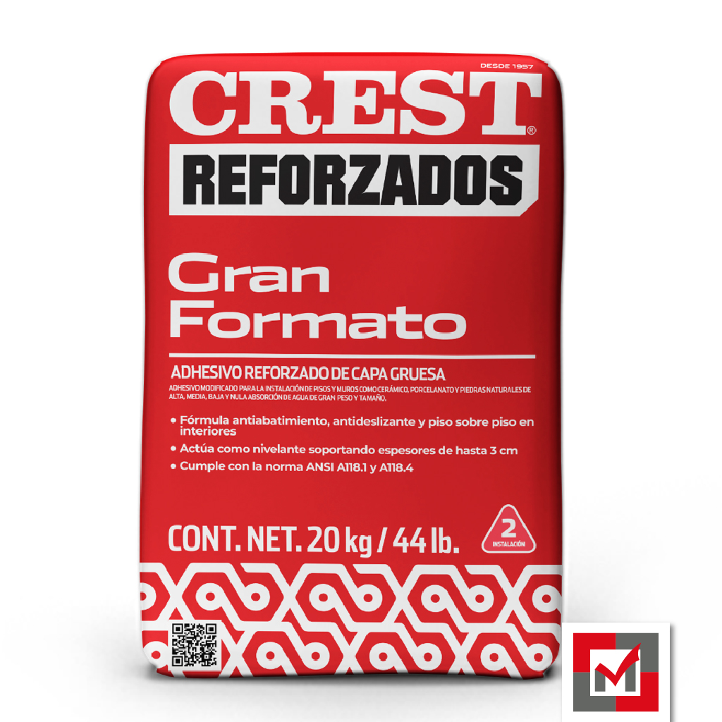 Imagen de Adhesivo Crest Gran Formato 20kg 2