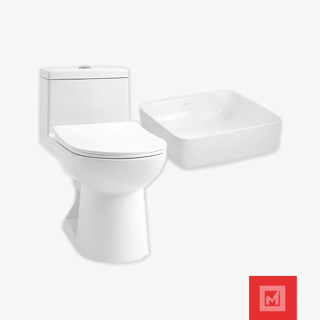 Imagen de COMBO INO EQUIX II + LAV BOWL ARAL BLANCO -1903275020