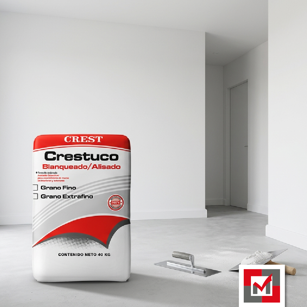 Imagen de Crestuco Blanqueado Alisado Grano Extrafino 40 Kg