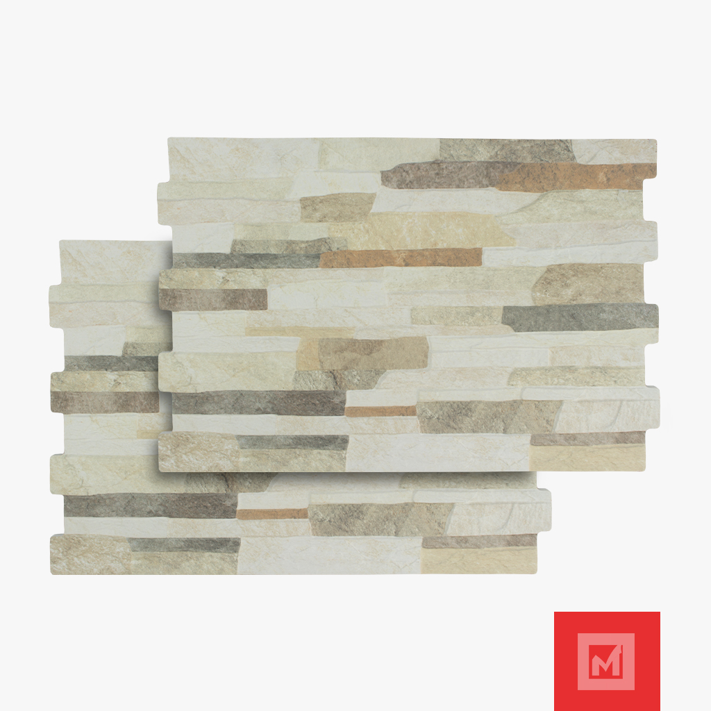 Imagen de Fachaleta Petra Mix Piedra 34X50