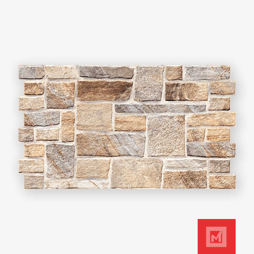 Imagen de Fachaleta Rock Almond 32x54cm 3