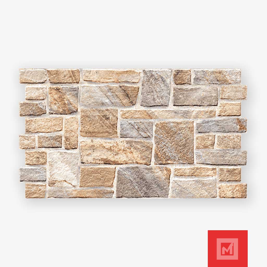 Imagen de Fachaleta Rock Almond 32x54cm 3