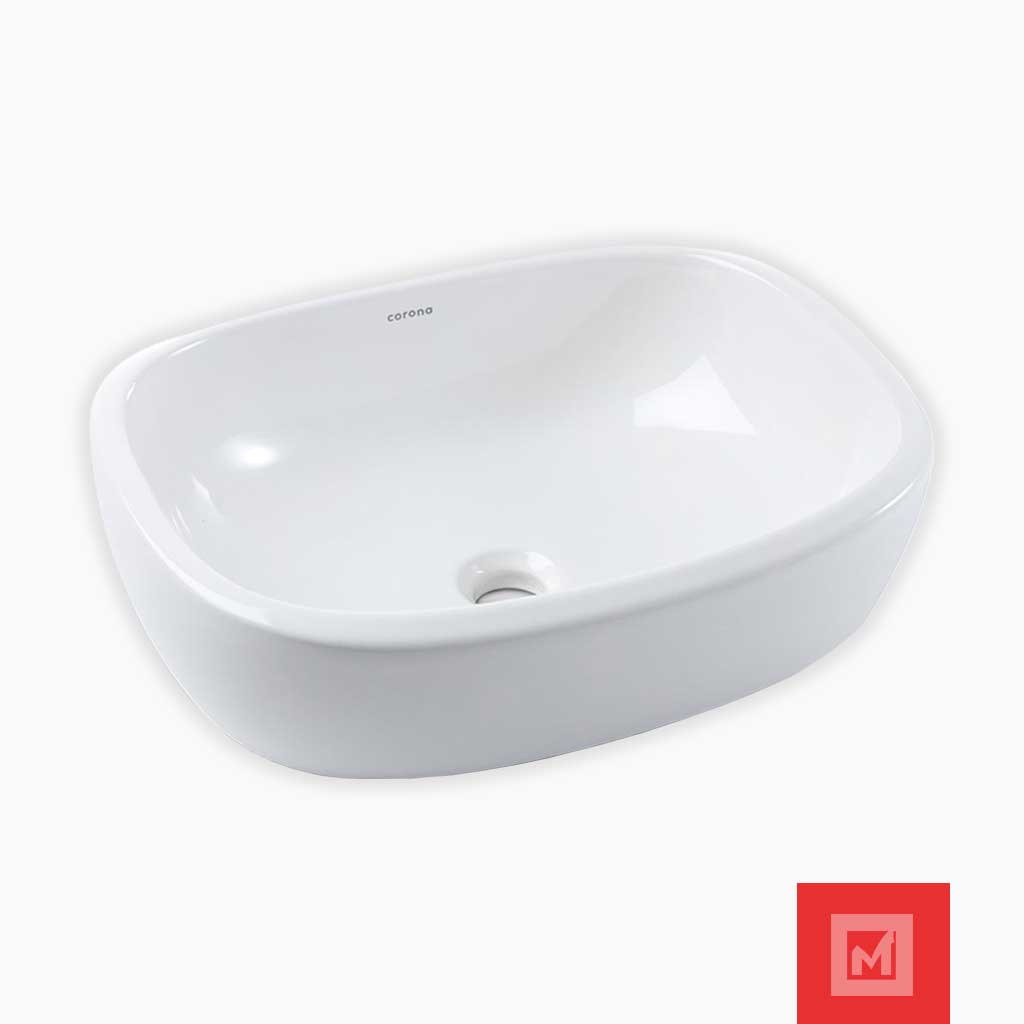 Imagen de Lavamanos Cascade de sobreponer blanco 