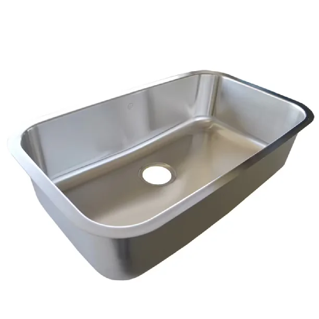 Imagen de Lavatrasto Rectangular Alessia 1 Fosa 77.30x46.7 cm 2