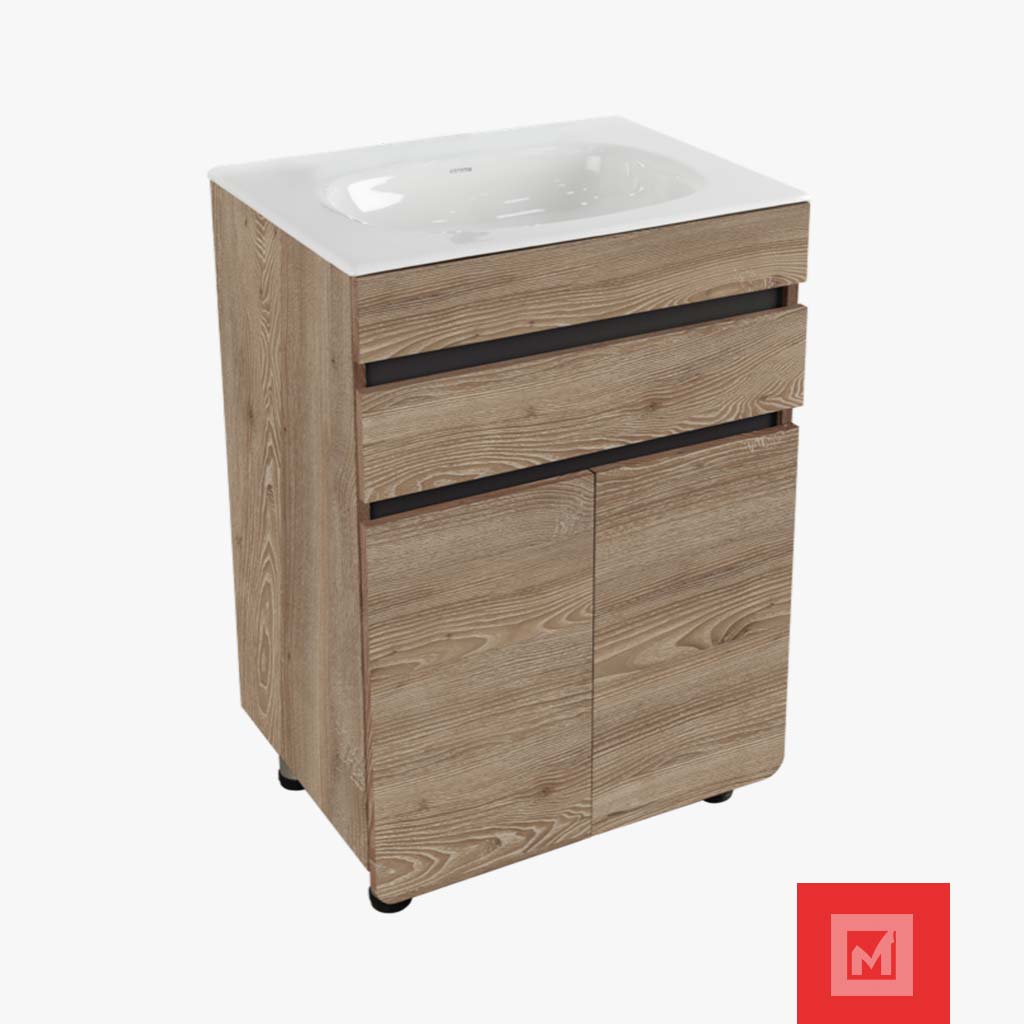 Imagen de Mueble Aluvia con Lavamanos 60 cm 2
