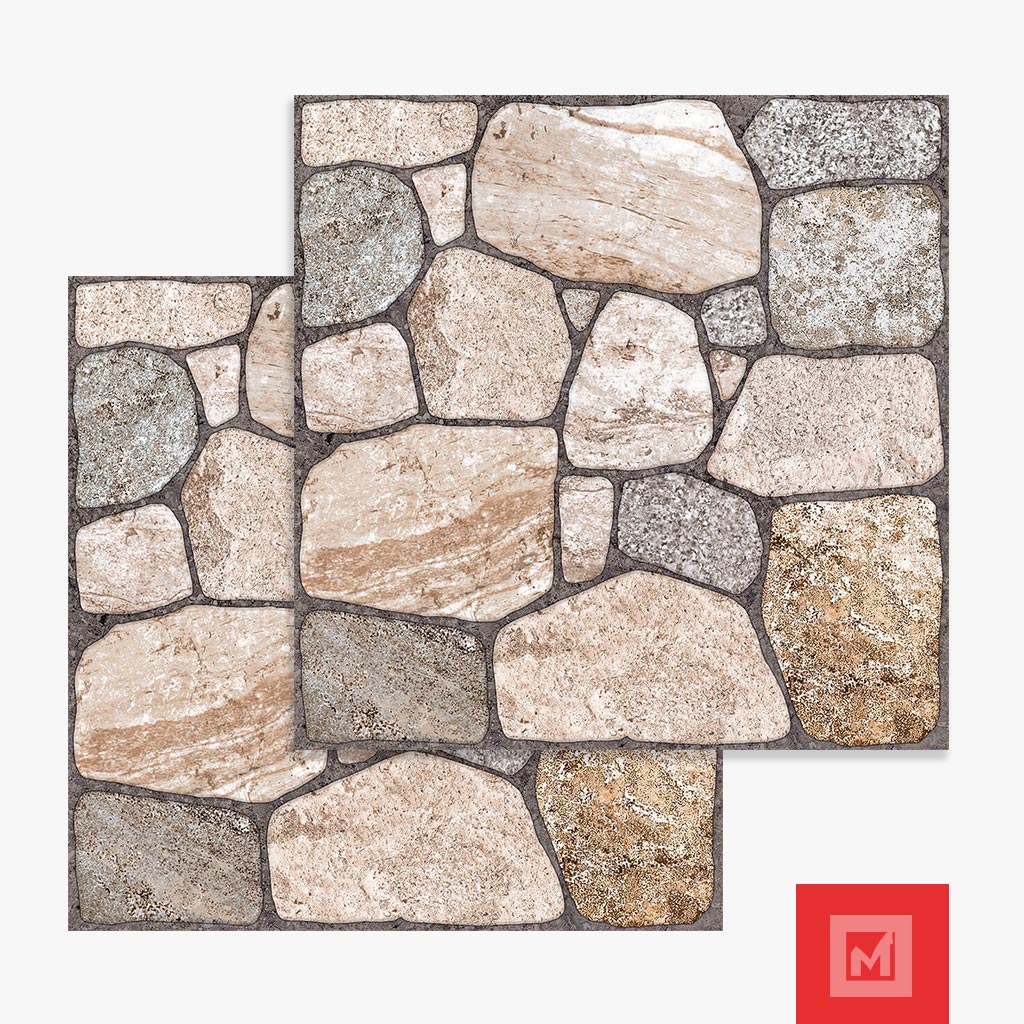 Imagen de Piso Cerámico Rústico Arez Gris 36x36 3